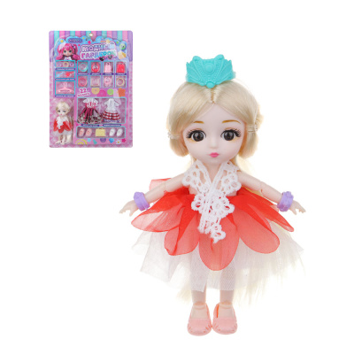 Кукла с аксессуарами "Модный гардероб", ABS, PVC, текстиль, 31х43х6см (1/60)