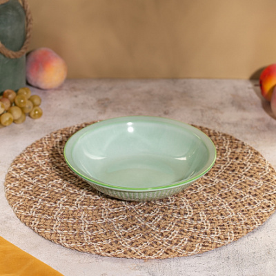 Тарелка 21см суповая MADEIRA (фарф.) (6/6)