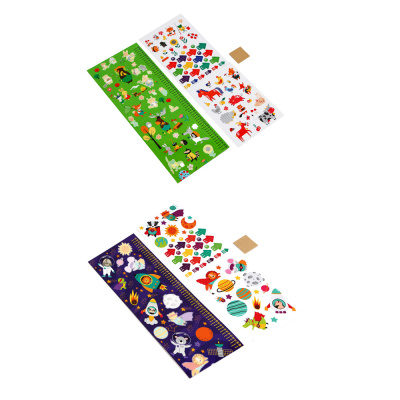 Ростомер DIY с наклейками 165см картон ХОББИХИТ (2диз) (1/10/10)