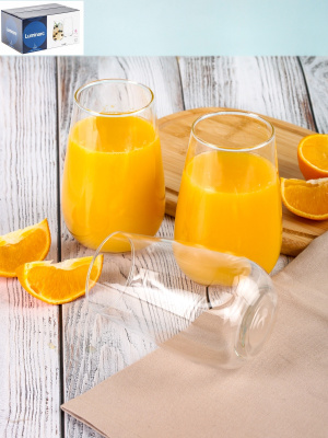 Набор стаканов 6шт*400мл ГАБИ высокие (ударопр.стекло) (1/4)