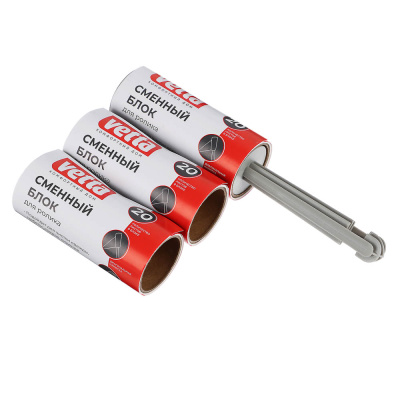 Ролик д/чистки одежды 20листов+2смен. блока VETTA (1/48)