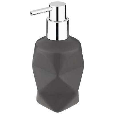 Дозатор для жидкого мыла 270мл "Геометрия" (кер.) (1/24)