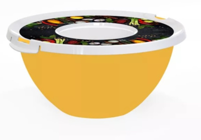 Миска для салата 2,0л "Все на пикник" с/кр пластик (18)