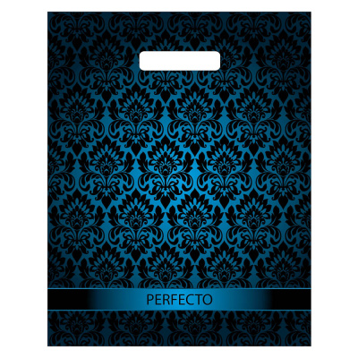 Пакет Перфекто Загадка с вырубной ручкой, 37*30 см, 90 мкм, ПВД (25/25)