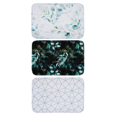 Коврик д/ванной 40*60см флис,губка 0,5смVETTA (3диз) (1/6)