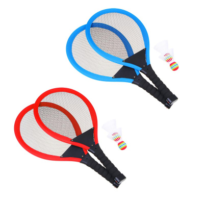 Набор бадминтона (ракетка 9LED h55см 3хLR44-2шт., волан LED- 1шт., волан-1шт.) SILAPRO (1/1)