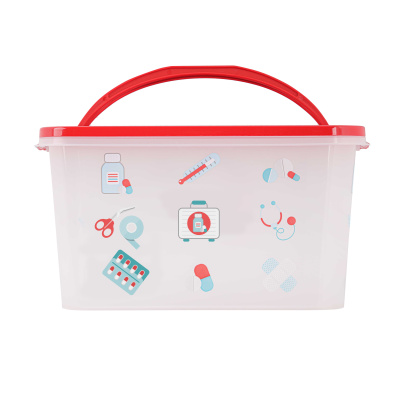 Контейнер "Доктор +" 15л прямоугольный пласт.(уп.8)