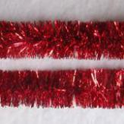 Мишура SYMTA-1623001длина 2м 5 слоев, цвет красный, ПЭТ (240)