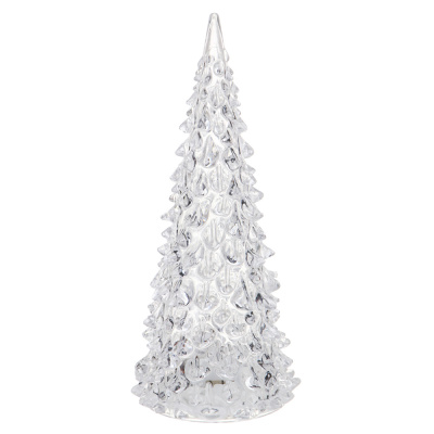 Сувенир декорат. с LED подсв., один режим, 3xLR44, стекл и МДФ, 5,6х5,6х9,2см СНОУ БУМ (1/4)