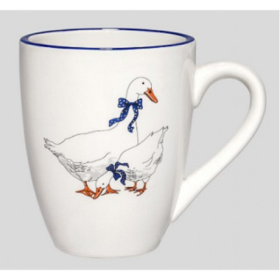 Кружка "ГУСИ" 380 мл (кер.доломит) п/у (1/48)