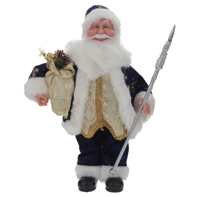 Дед Мороз, L20 W10 H30см (текстиль,полим.мат.) (1/32)