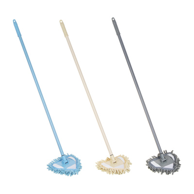 Швабра треугольная, h78см, 12,5х10см, с доп насадкой, полиэст., железо, полипр., 3 цв.. VETTA (1/36)