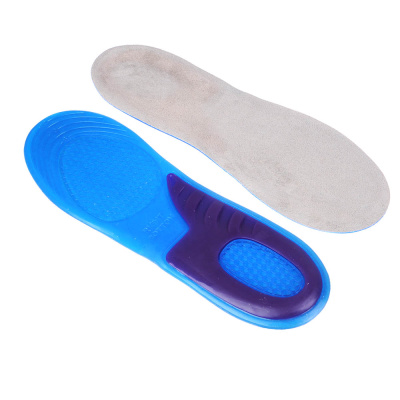 Стельки для обуви гелевые мужские смягчающие 31,5*9,5см (1/10/120)