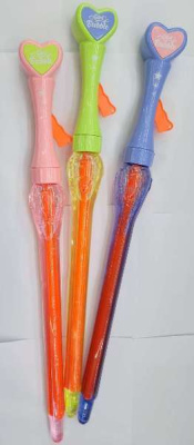 Мыльные пузыри "Сердечко" 50 см, 150 мл, большие пузыри (12/96)