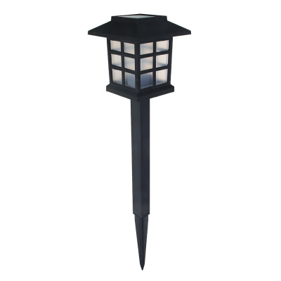 Фонарь садовый на солнечной батарее, пластик,8,5х8,5х38см 1,2 Вт NI-MH 1.2V/600Мач,IP42 INBLOOM(1/1)