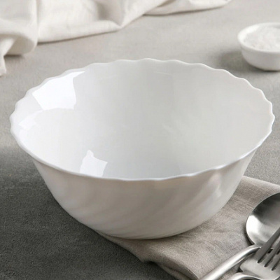 Салатник 12см ТРИАНОН (ударопр.стекл.) (6/24)