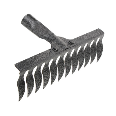 Грабли витые 12-зубьев б/ч, порошковый окрас,0.2 см, сталь (1/1)