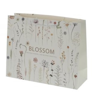 Пакет подарочный (бумага, плотность 205г/м2, блок 12шт), L32 W11 H25,5см (12/12)