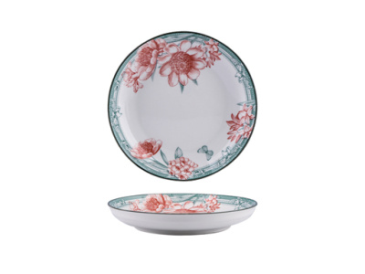 Тарелка 200 мм 570мл с бортиком  "Лэйла" (6/30)