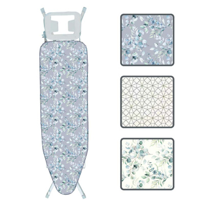 Чехол д/гладильной доски на резинке, полиэстер, подкладка поролон, 130х50см, "Рио"(1/72) VETTA 