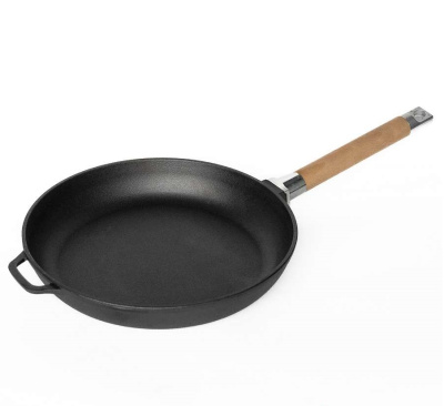 Сковорода чугунная 26 см со съемной ручкой ГАРДАРИКА (1/8)