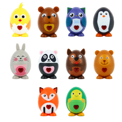 Питомец интерактивный, свет, звук, пластик, 5х9х5см, 12 диз (5/120)