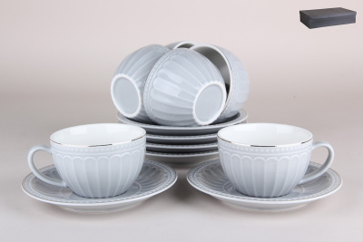 Набор чайный 6/12 220мл п/у (фарф.) (1/4)