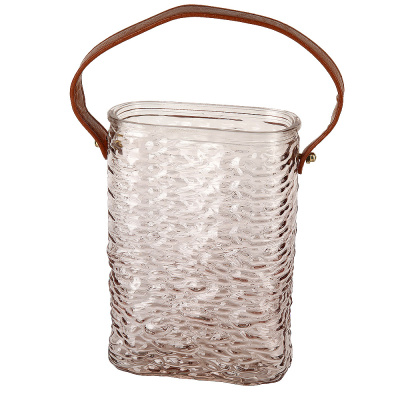 Ваза "Сумочка" 17,5см, v=1200мл. (стекло) (инд.коробка) (1/24)