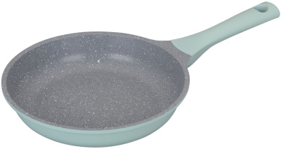 Сковорода 20 см NICOLE, мрамор.А/П, ручка Soft touch (алюм.) (1/6)