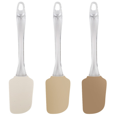 Лопатка кулинарная  24*5*0,5см "Tiramisu"  (3вида) (силикон,полипропелен)(упаковочный пакет)(12/360)