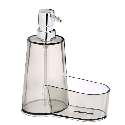 Диспенсер д/моющего ср-ва с отделен.д/губки 18*8,8*19см пластик VETTA (1/24)