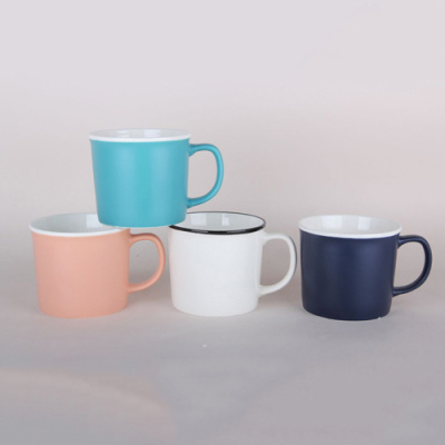 Кружка 330мл микс фарф.(12/72)