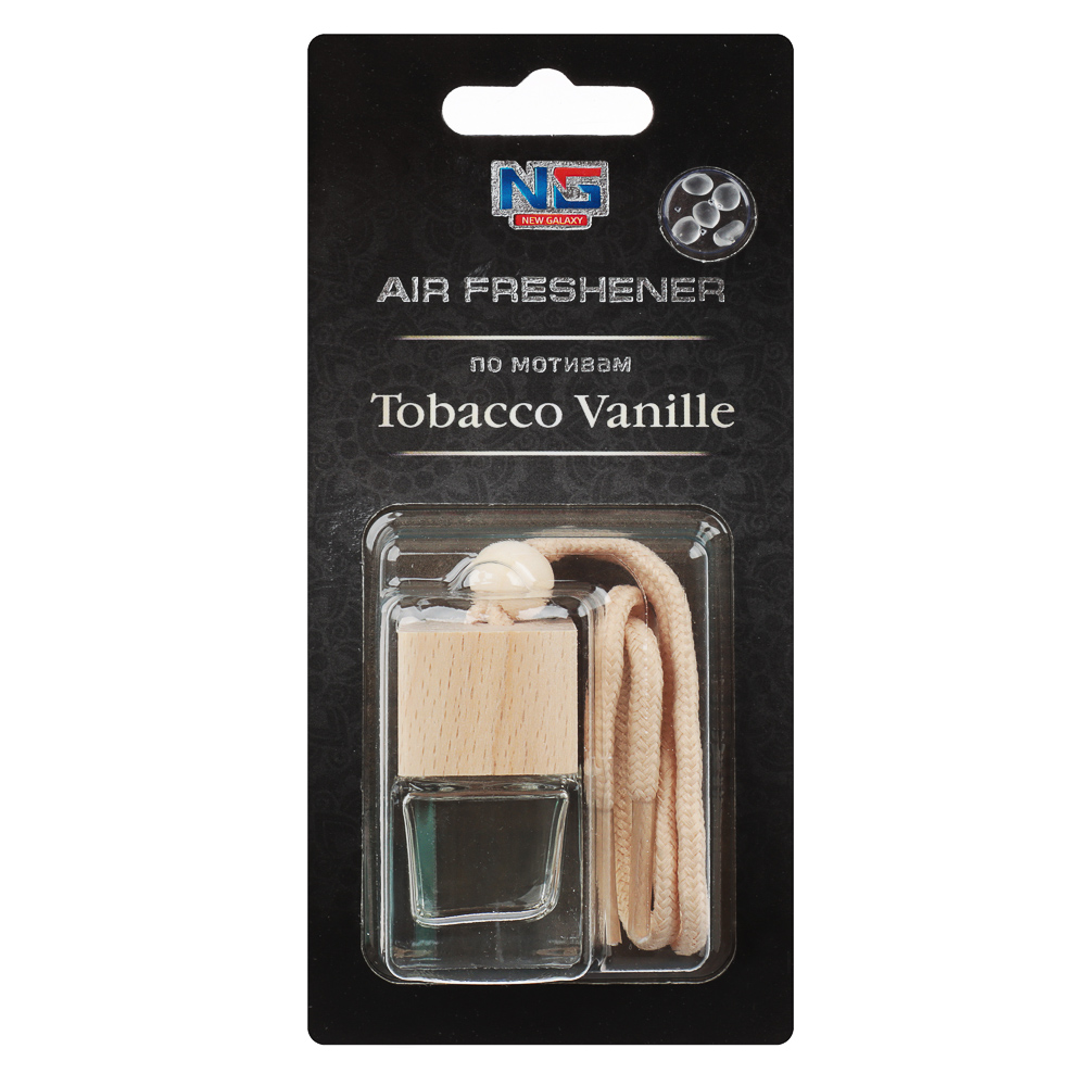 Ароматизатор подвесной Автопарфюм, по мотивам Tobacco Vanille, 5 мл NEW GALAXY (1/6)