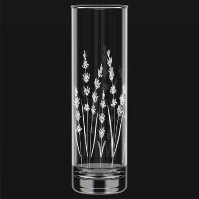 Ваза для цветов "Лаванда" высота 267 мм стекло (12)