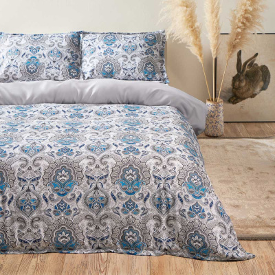 КПБ 2сп "Нэви" 4пр, микросатин PROVANCE (1/6) 