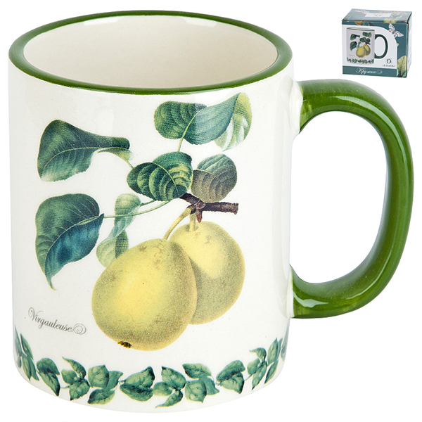 Кружка "Fruit Garden" 11х7,5х9,5см v=300мл (под.упаковка)керам.(1/60)