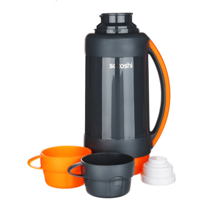 Термос 1,8л  стеклянная колба "Шторм" (2чашки) SATOSHI (1/12)