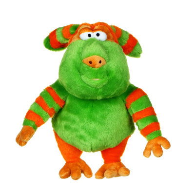 Игрушка мягкая в виде животных плюшевых Финник, полиэстер, 25-30 см,(4/72)