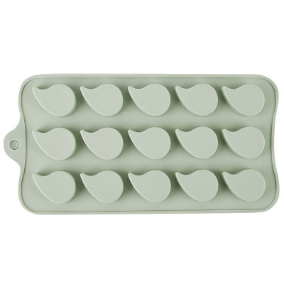 Форма для льда и шоколада  21х10,5х1,3см "Капля" (силикон)(без упаковки)(10/10)