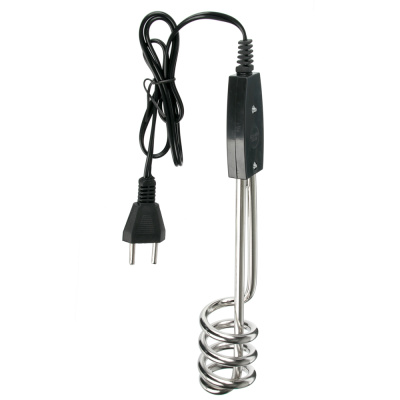 Электрокипятильник 220В 1000Вт шнур 75смпогружная часть 17 см. (10/100)