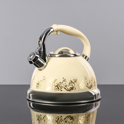 Чайник 3,0л "Золотая вязь" индукция (сталь) VETTA (1/12)