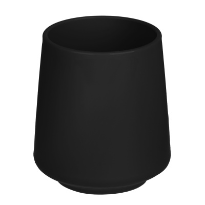 Стакан д/ванной комнаты, пластик, 350 мл, 10x9,5x9,5 см, черный Vetta (6/6/48) Стакан д/ванной комнаты, пластик, 350 мл, 10x9,5x9,5 см, черный Vetta (6/6/48)