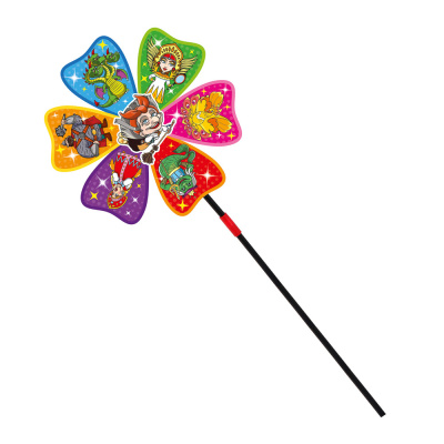 Ветрячок детский с Героями BY 45см, d21см, пластик SILAPRO (1/10)