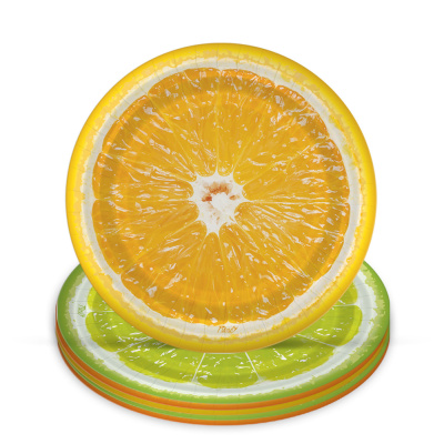 Набор бумажных одноразовых тарелок 6 шт, 23 см, диз. 5 (1/72)