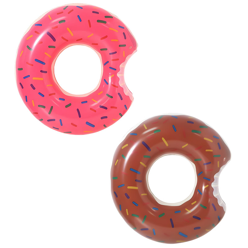 Круг для плавания надувной «Пончик» 85см Ecos (ПВХ) (1/16)