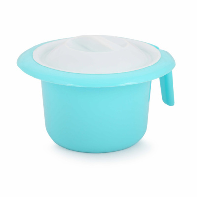 Горшок туалетный детский "Кроха" (св.голубой) (уп.6)