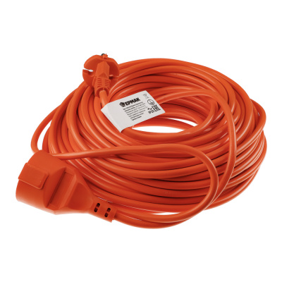 Удлинитель силовой в мотке, 2х0,75 мм2, 20м ЕРМАК (10/10)