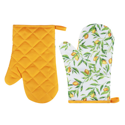 Прихватка-варежка, полиэстер, 27см Лимонный курд PROVANCE (12/144)