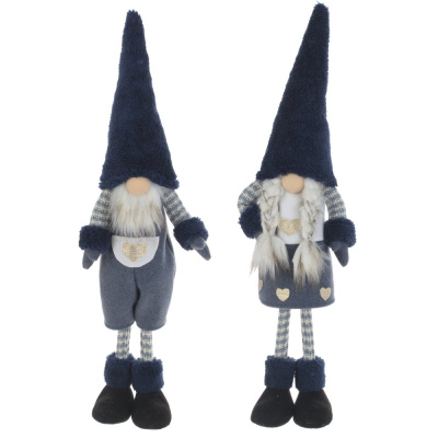 Игрушка набивная "Гном", L17 W10 H53 см,(2в)(текст.полим.мат.металл) (1/24)