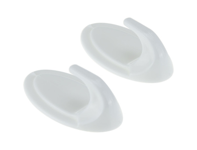 Набор крючков 10шт "Овальчик" (самокл) пласт.(1/25)